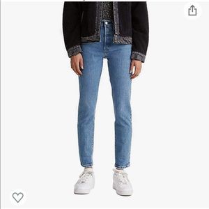 LEVI’S Women's 501 Skinny Jeans 28 Jive Tides